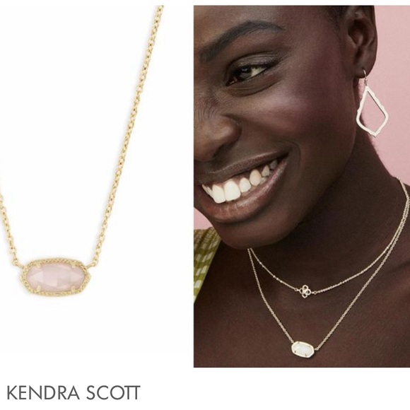 NWT! # 1 BEST SELLER! KENDRA SCOTT 2025 FAV ELISA NECKLACE! 14K GOLD! CELEB FAV! - Picture 8 of 11